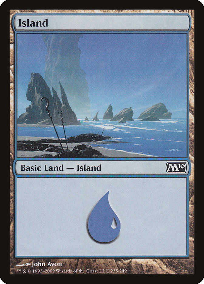 Island (235) [Magic 2010] | Card Merchant Takapuna