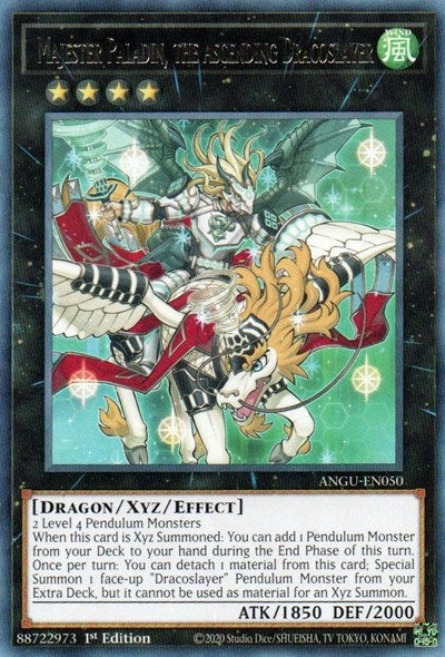 Majester Paladin, the Ascending Dracoslayer (Rare) [ANGU-EN050] Rare | Card Merchant Takapuna