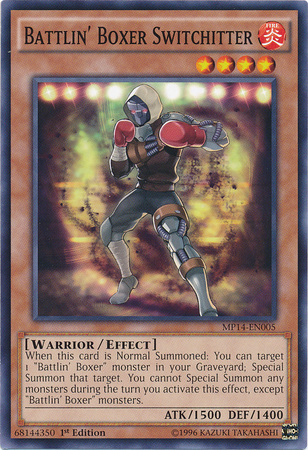 Battlin' Boxer Switchitter [MP14-EN005] Common | Card Merchant Takapuna