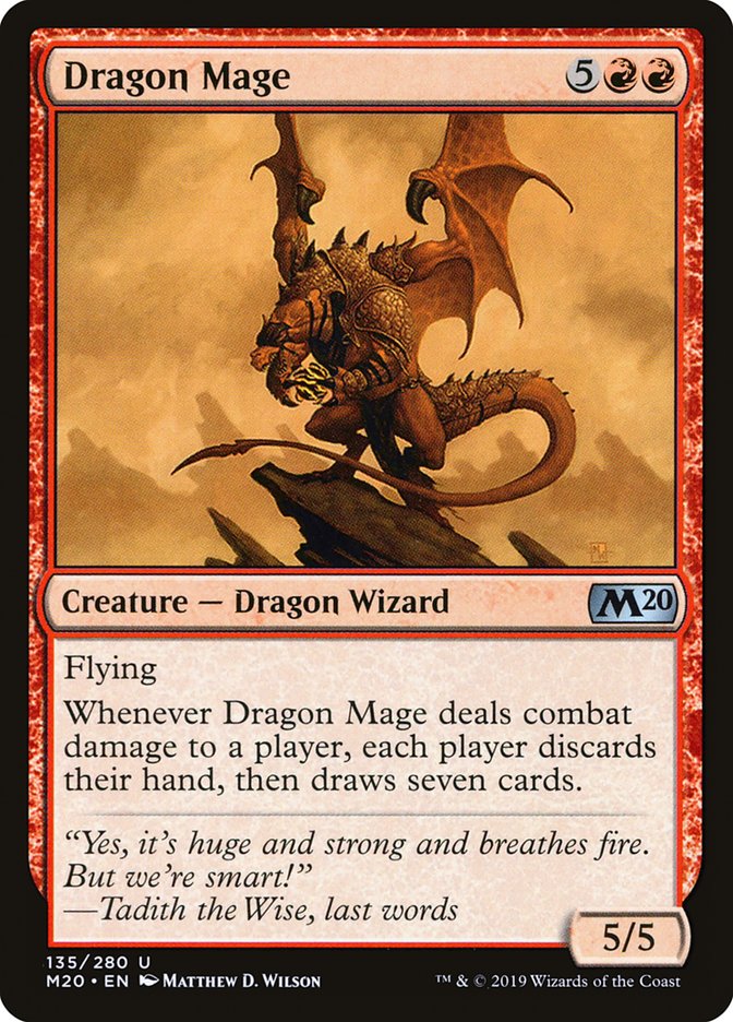 Dragon Mage [Core Set 2020] | Card Merchant Takapuna