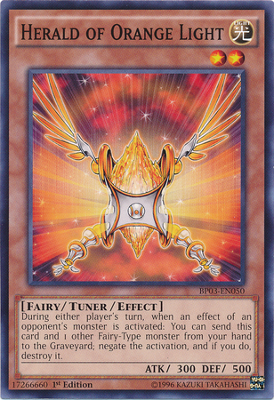 Herald of Orange Light [BP03-EN050] Common | Card Merchant Takapuna