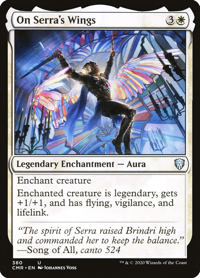 On Serra's Wings [Commander Legends] | Card Merchant Takapuna