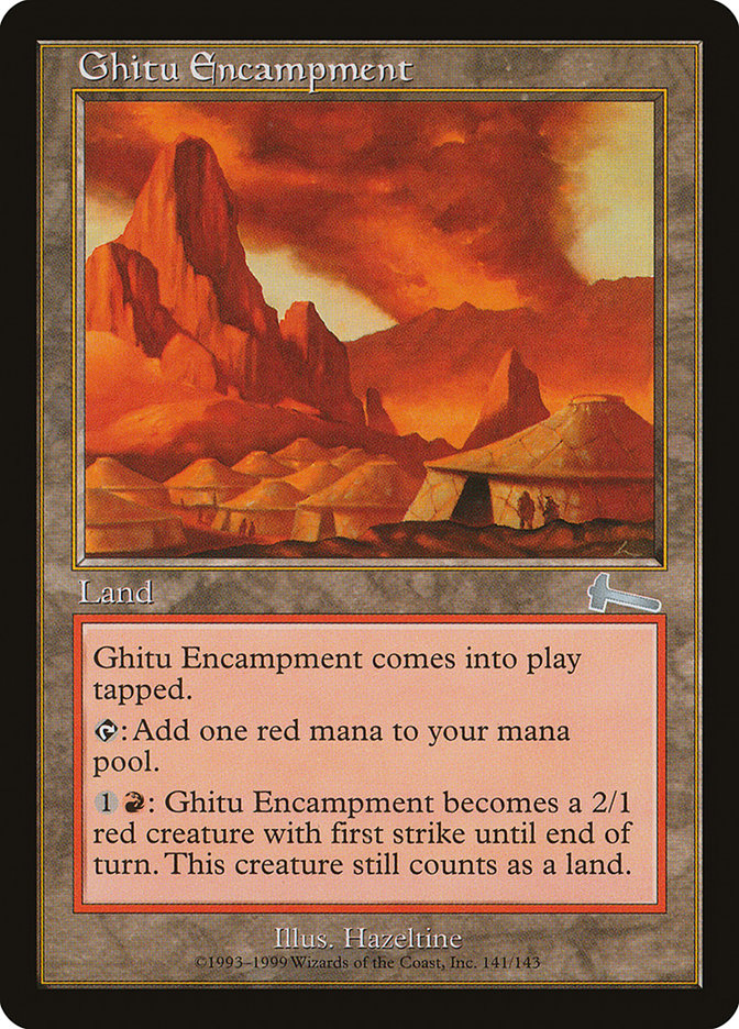 Ghitu Encampment [Urza's Legacy] | Card Merchant Takapuna