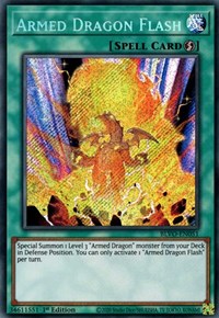 Armed Dragon Flash [BLVO-EN051] Secret Rare | Card Merchant Takapuna