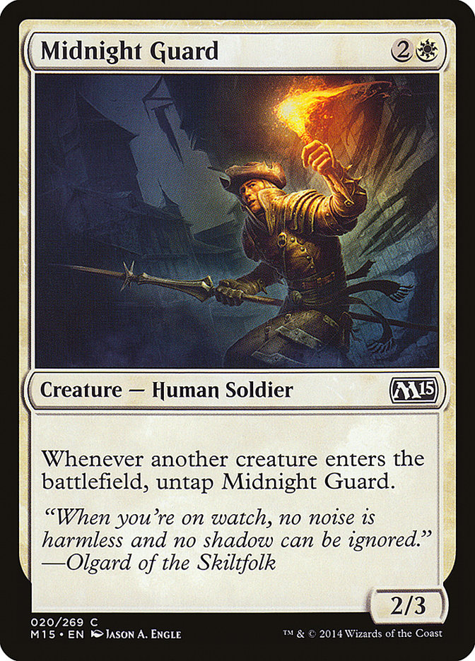 Midnight Guard [Magic 2015] | Card Merchant Takapuna