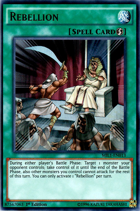 Rebellion [MIL1-EN013] Ultra Rare | Card Merchant Takapuna