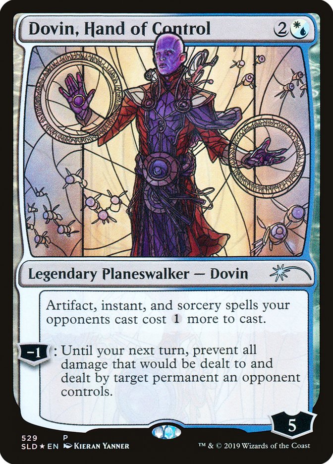 Dovin, Hand of Control (Stained Glass) [Secret Lair Drop Promos] | Card Merchant Takapuna