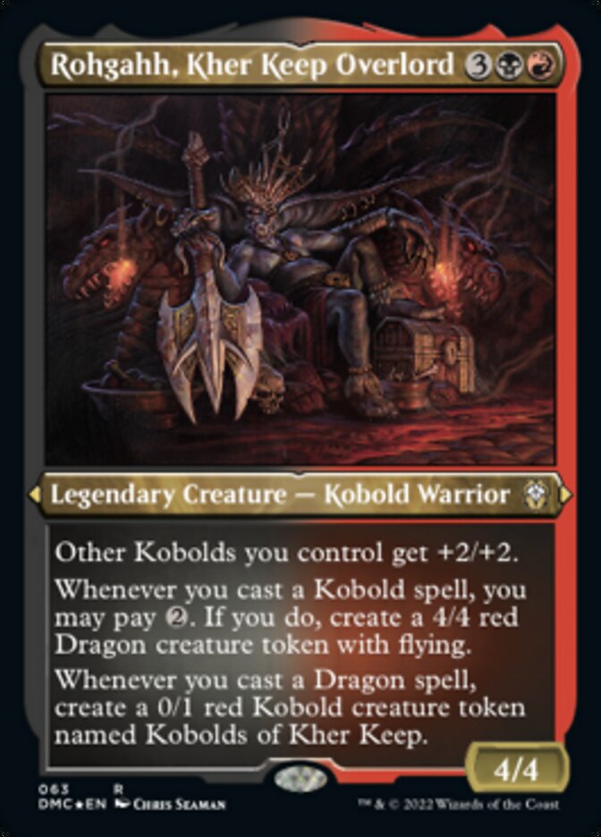 Rohgahh, Kher Keep Overlord (Foil Etched) [Dominaria United Commander] | Card Merchant Takapuna