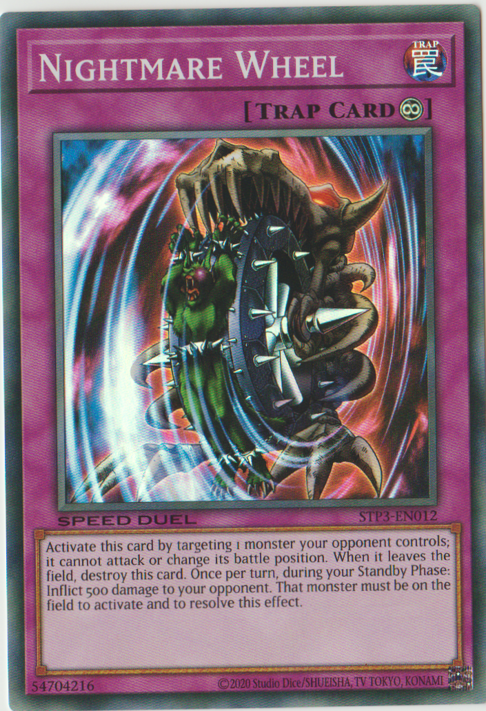 Nightmare Wheel [STP3-EN012] Super Rare | Card Merchant Takapuna