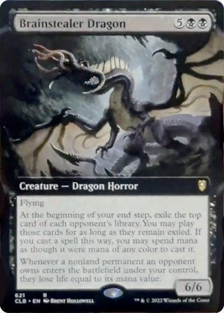 Brainstealer Dragon (Extended Art) [Commander Legends: Battle for Baldur's Gate] | Card Merchant Takapuna