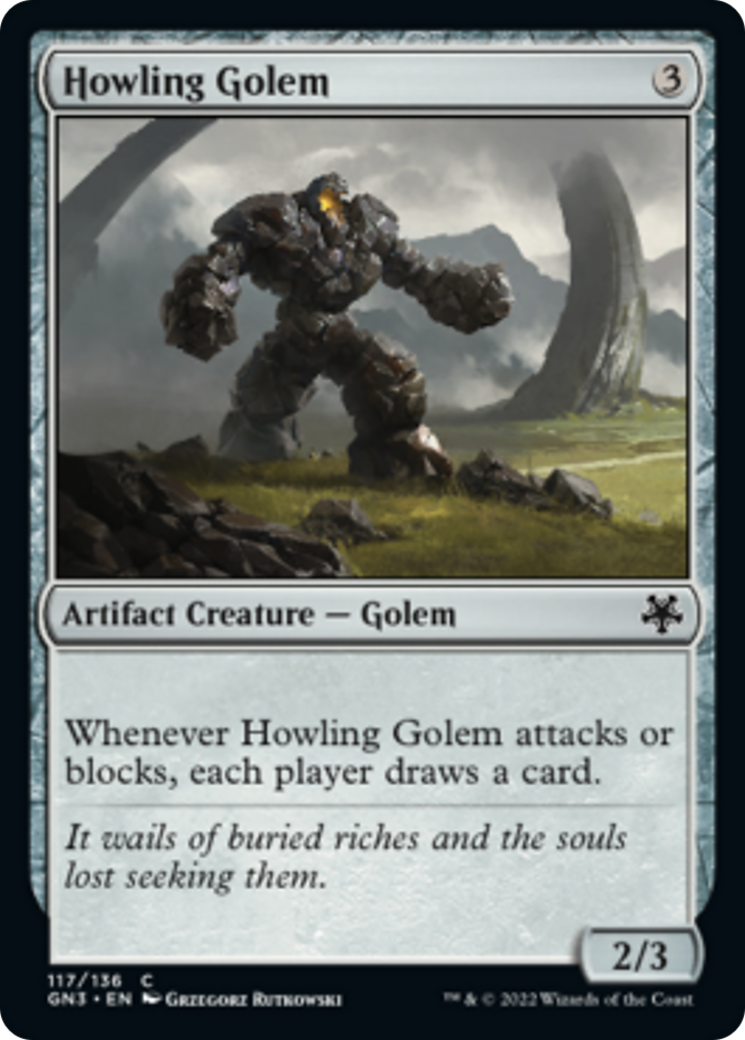 Howling Golem [Game Night: Free-for-All] | Card Merchant Takapuna