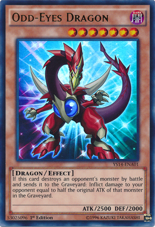 Odd-Eyes Dragon [YS14-ENA01] Ultra Rare | Card Merchant Takapuna