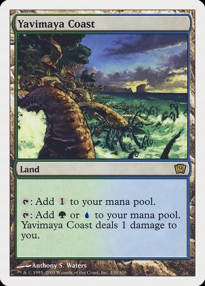 Yavimaya Coast [Ninth Edition] | Card Merchant Takapuna