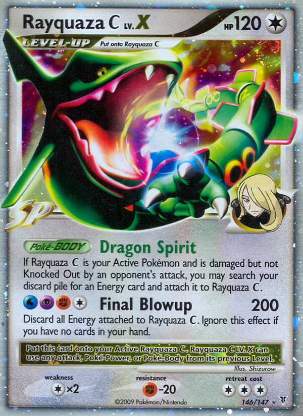 Rayquaza C LV.X (146/147) [Platinum: Supreme Victors] | Card Merchant Takapuna