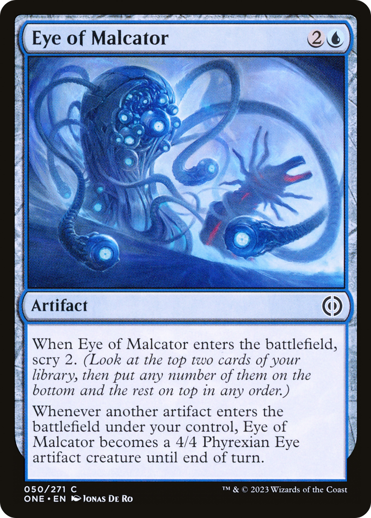 Eye of Malcator [Phyrexia: All Will Be One] | Card Merchant Takapuna