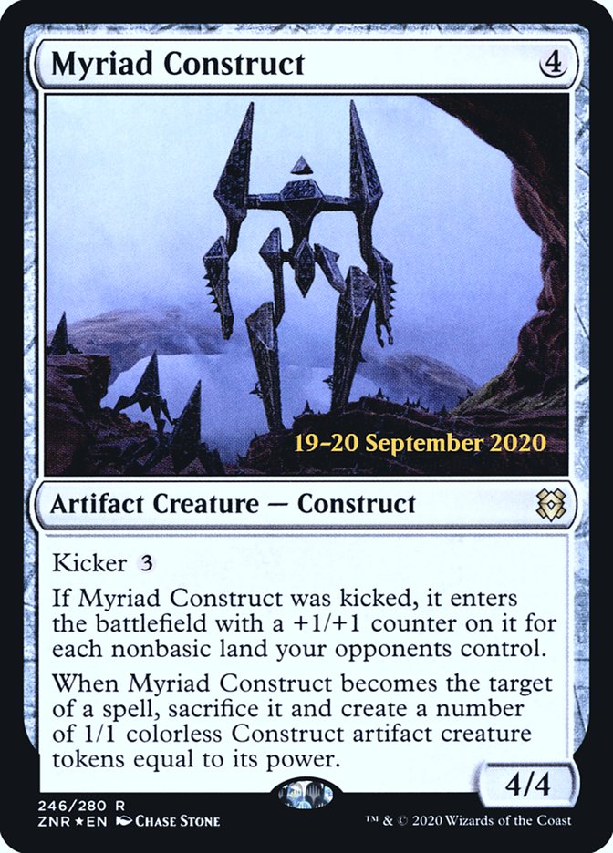 Myriad Construct [Zendikar Rising Prerelease Promos] | Card Merchant Takapuna