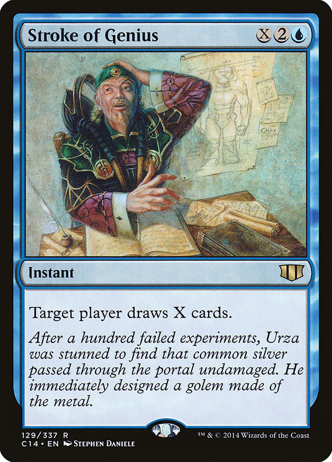 Stroke of Genius [Commander 2014] | Card Merchant Takapuna