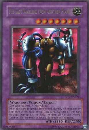 The Last Warrior from Another Planet [LON-EN077] Ultra Rare | Card Merchant Takapuna