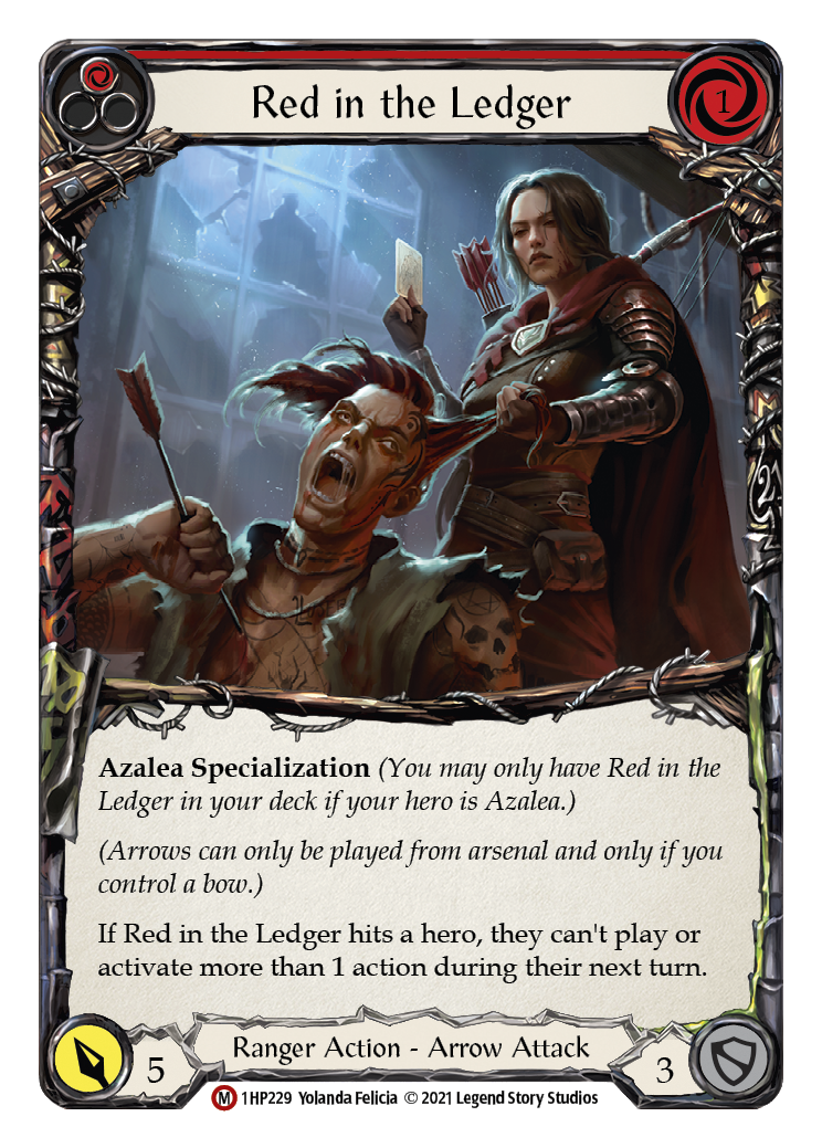 Red in the Ledger [1HP229] (History Pack 1) | Card Merchant Takapuna