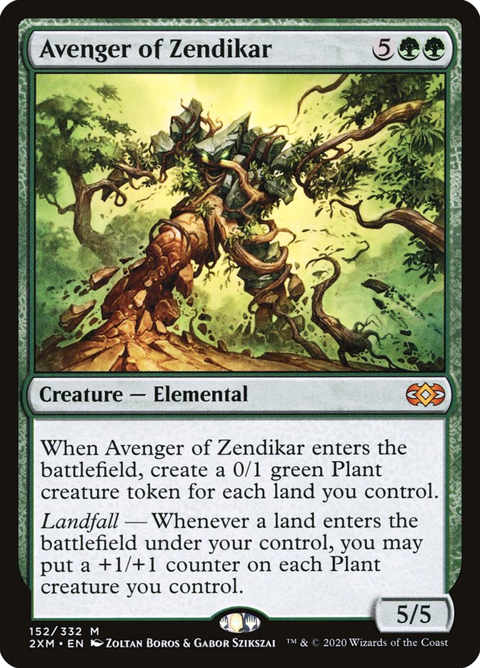 Avenger of Zendikar [Double Masters] | Card Merchant Takapuna