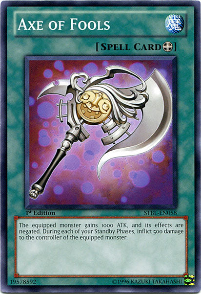 Axe of Fools [STBL-EN058] Common | Card Merchant Takapuna