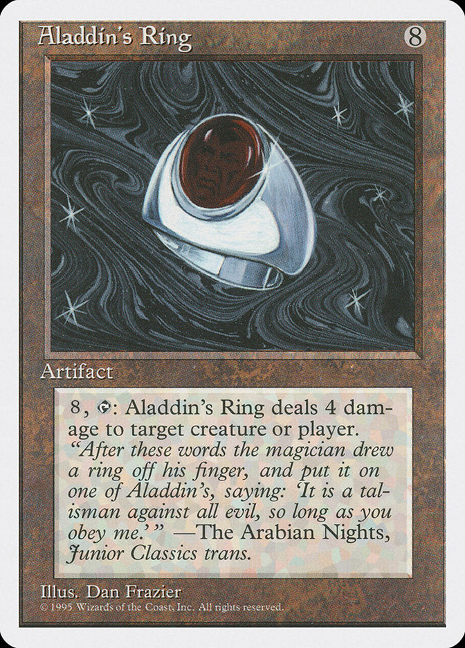 Aladdin's Ring [Fourth Edition] | Card Merchant Takapuna