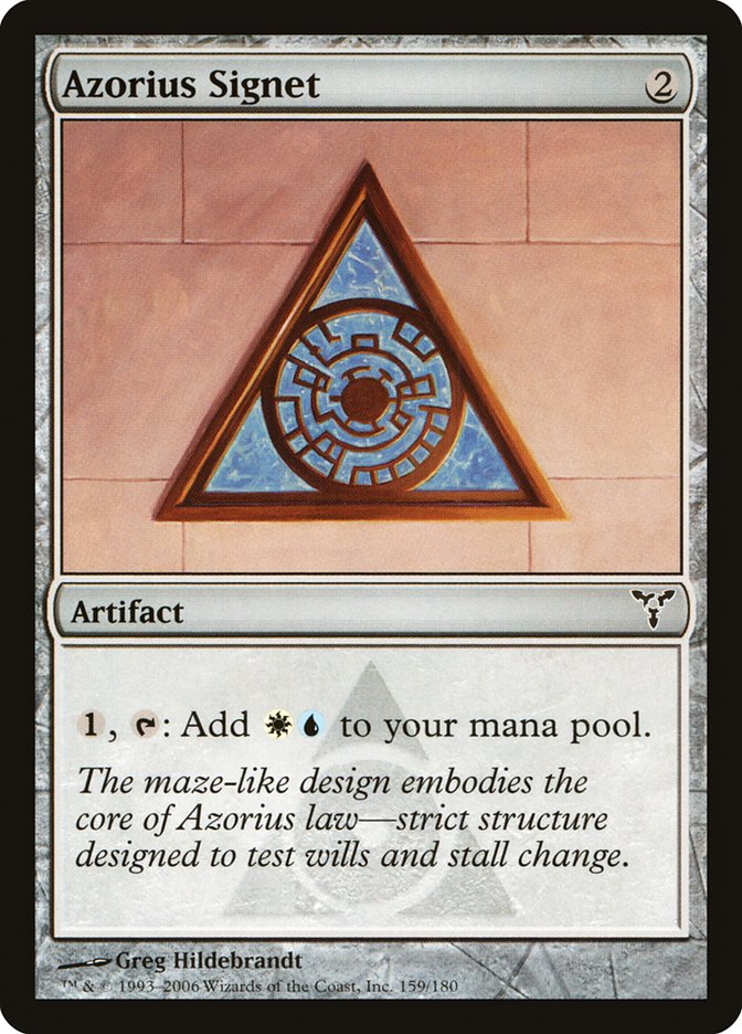 Azorius Signet [Dissension] | Card Merchant Takapuna