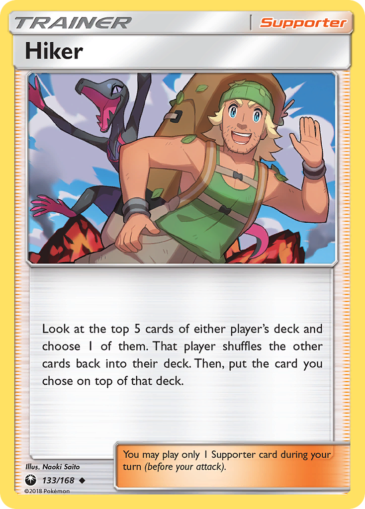 Hiker (133/168) [Sun & Moon: Celestial Storm] | Card Merchant Takapuna