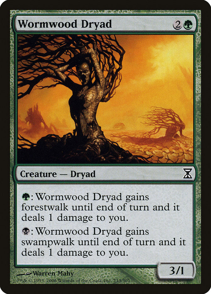 Wormwood Dryad [Time Spiral] | Card Merchant Takapuna