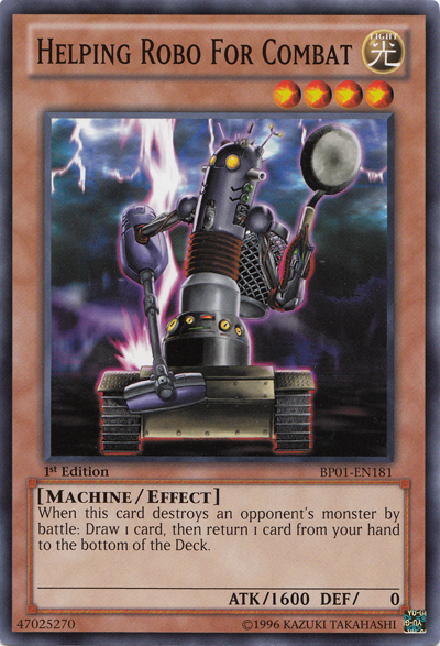 Helping Robo for Combat [BP01-EN181] Common | Card Merchant Takapuna