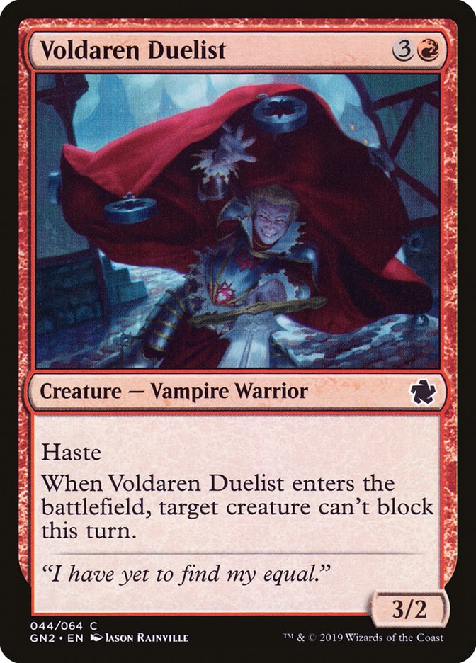 Voldaren Duelist [Game Night 2019] | Card Merchant Takapuna