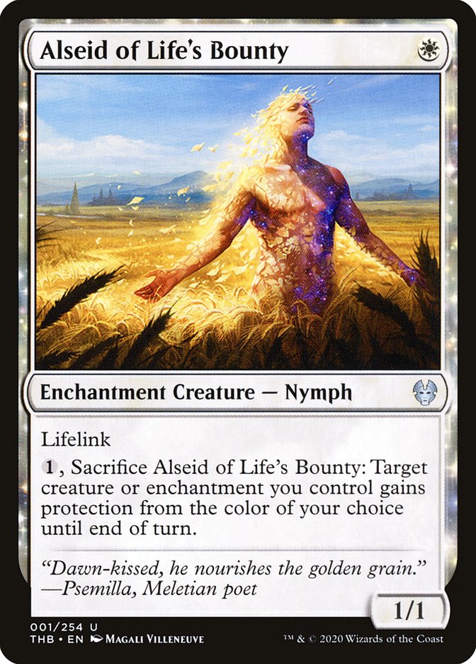 Alseid of Life's Bounty [Theros Beyond Death] | Card Merchant Takapuna