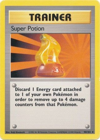 Super Potion (90/102) [Base Set Unlimited] | Card Merchant Takapuna