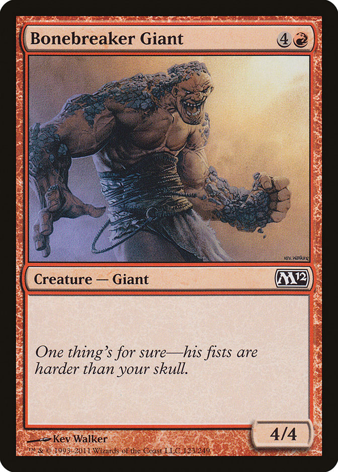 Bonebreaker Giant [Magic 2012] | Card Merchant Takapuna