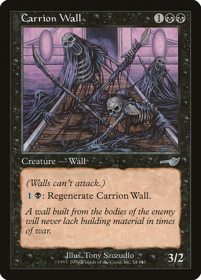 Carrion Wall [Nemesis] | Card Merchant Takapuna