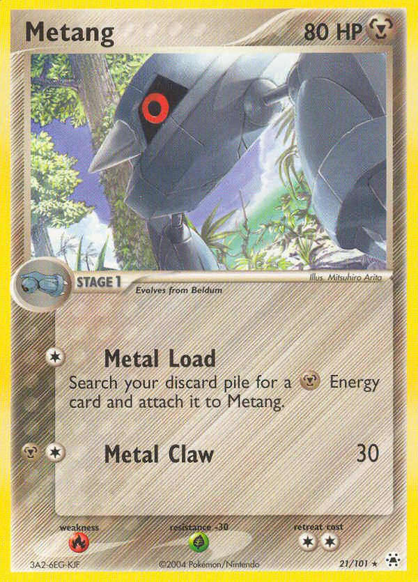 Metang (21/101) [EX: Hidden Legends] | Card Merchant Takapuna