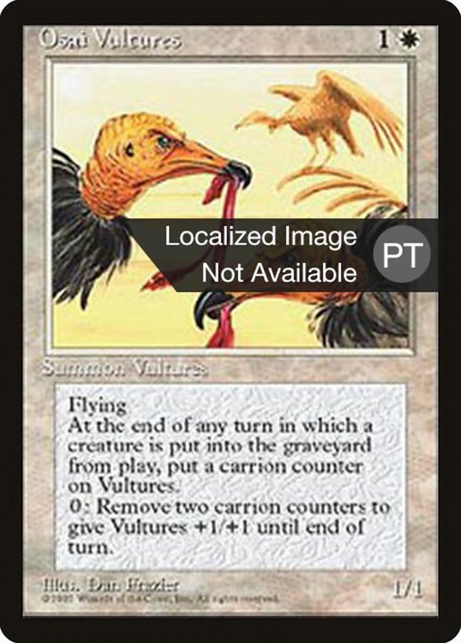 Osai Vultures [Fourth Edition (Foreign Black Border)] | Card Merchant Takapuna