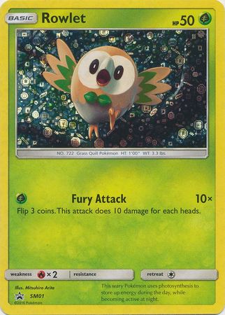 Rowlet (SM01) (General Mills Promo) [Sun & Moon: Black Star Promos] | Card Merchant Takapuna