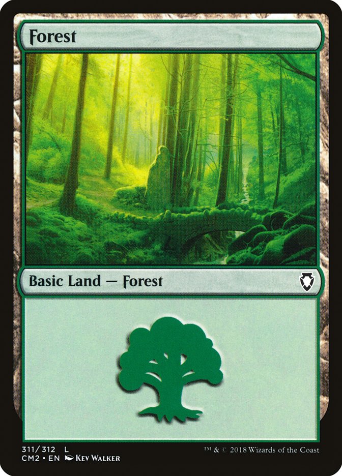 Forest (311) [Commander Anthology Volume II] | Card Merchant Takapuna