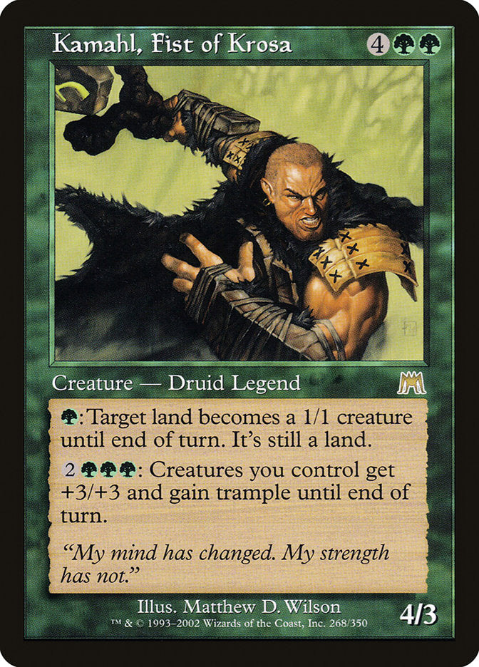 Kamahl, Fist of Krosa [Onslaught] | Card Merchant Takapuna