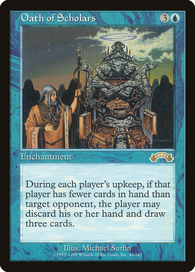 Oath of Scholars [Exodus] | Card Merchant Takapuna