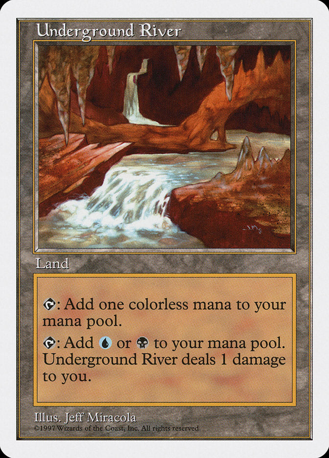 Underground River [Fifth Edition] | Card Merchant Takapuna