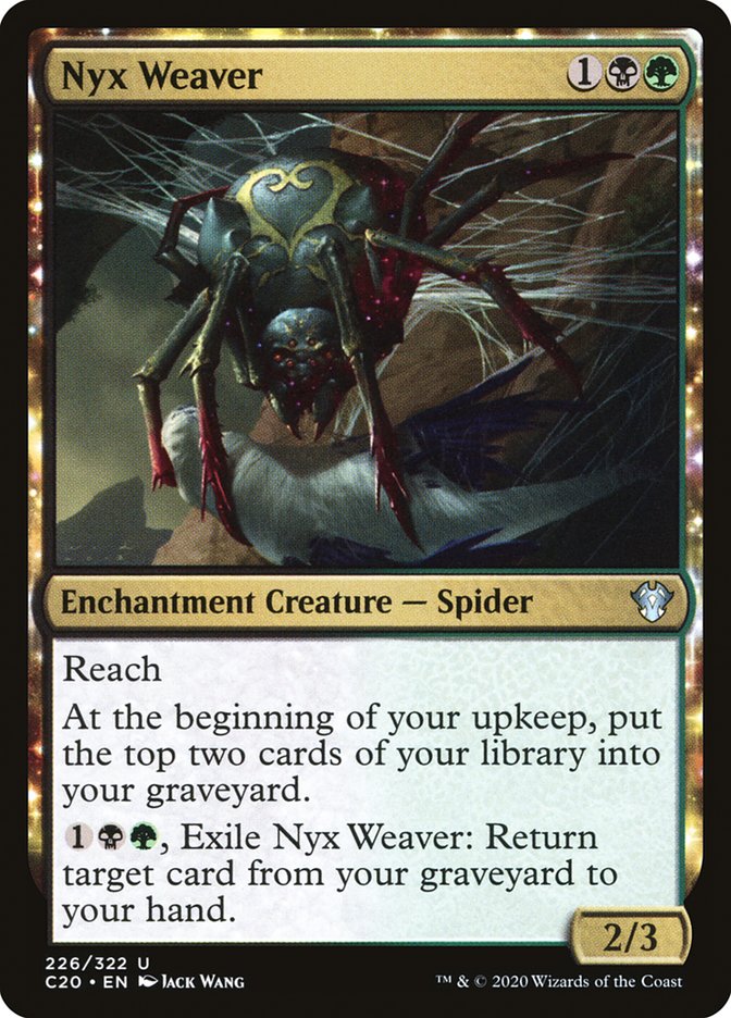 Nyx Weaver [Commander 2020] | Card Merchant Takapuna