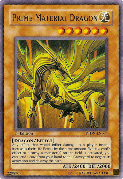 Prime Material Dragon [PTDN-EN087] Super Rare | Card Merchant Takapuna