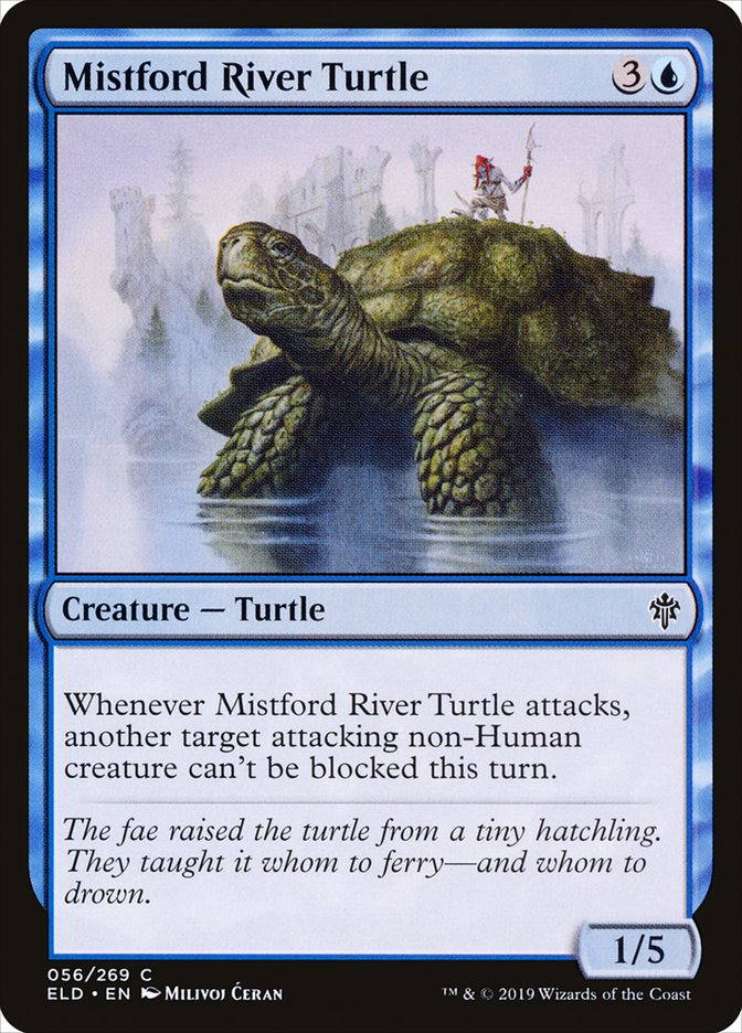 Mistford River Turtle [Throne of Eldraine] | Card Merchant Takapuna