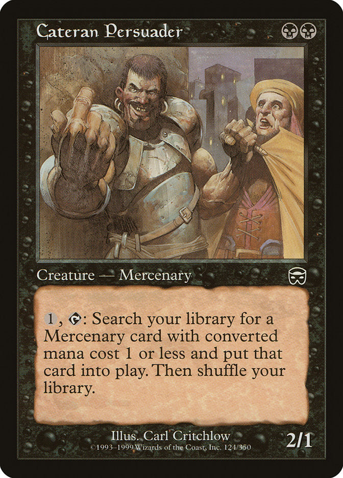 Cateran Persuader [Mercadian Masques] | Card Merchant Takapuna