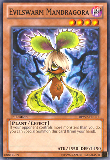 Evilswarm Mandragora [BPW2-EN051] Common | Card Merchant Takapuna