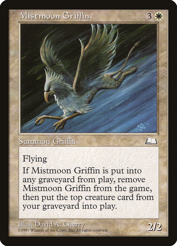 Mistmoon Griffin [Weatherlight] | Card Merchant Takapuna