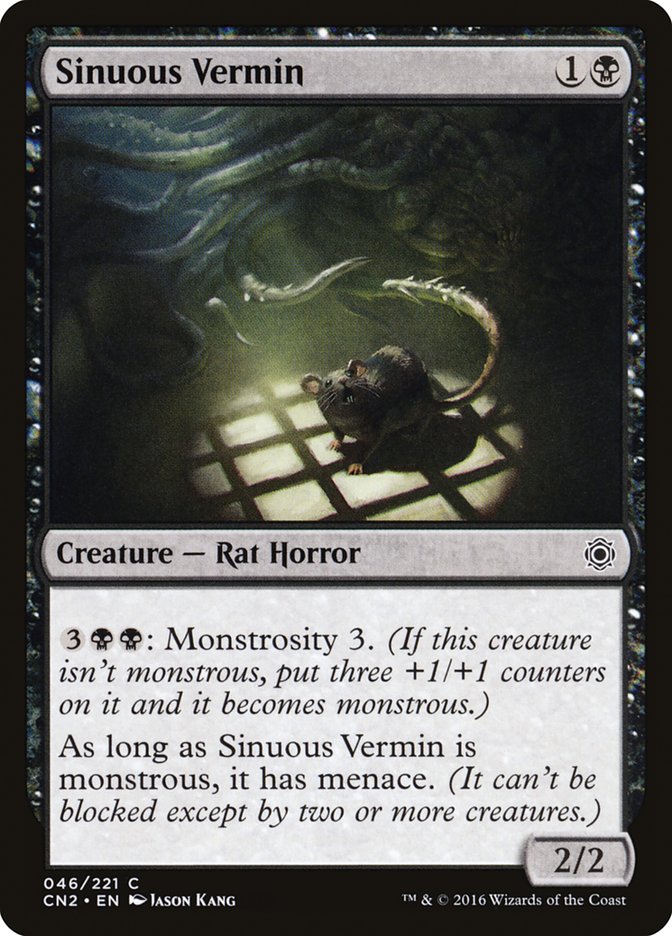 Sinuous Vermin [Conspiracy: Take the Crown] | Card Merchant Takapuna