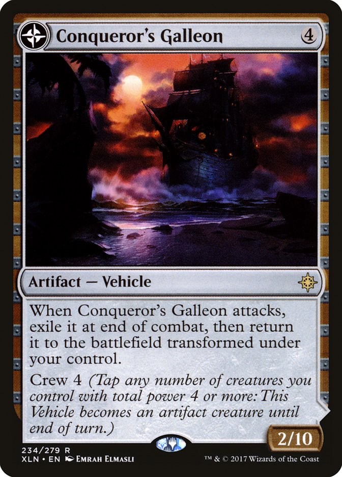 Conqueror's Galleon // Conqueror's Foothold [Ixalan] | Card Merchant Takapuna